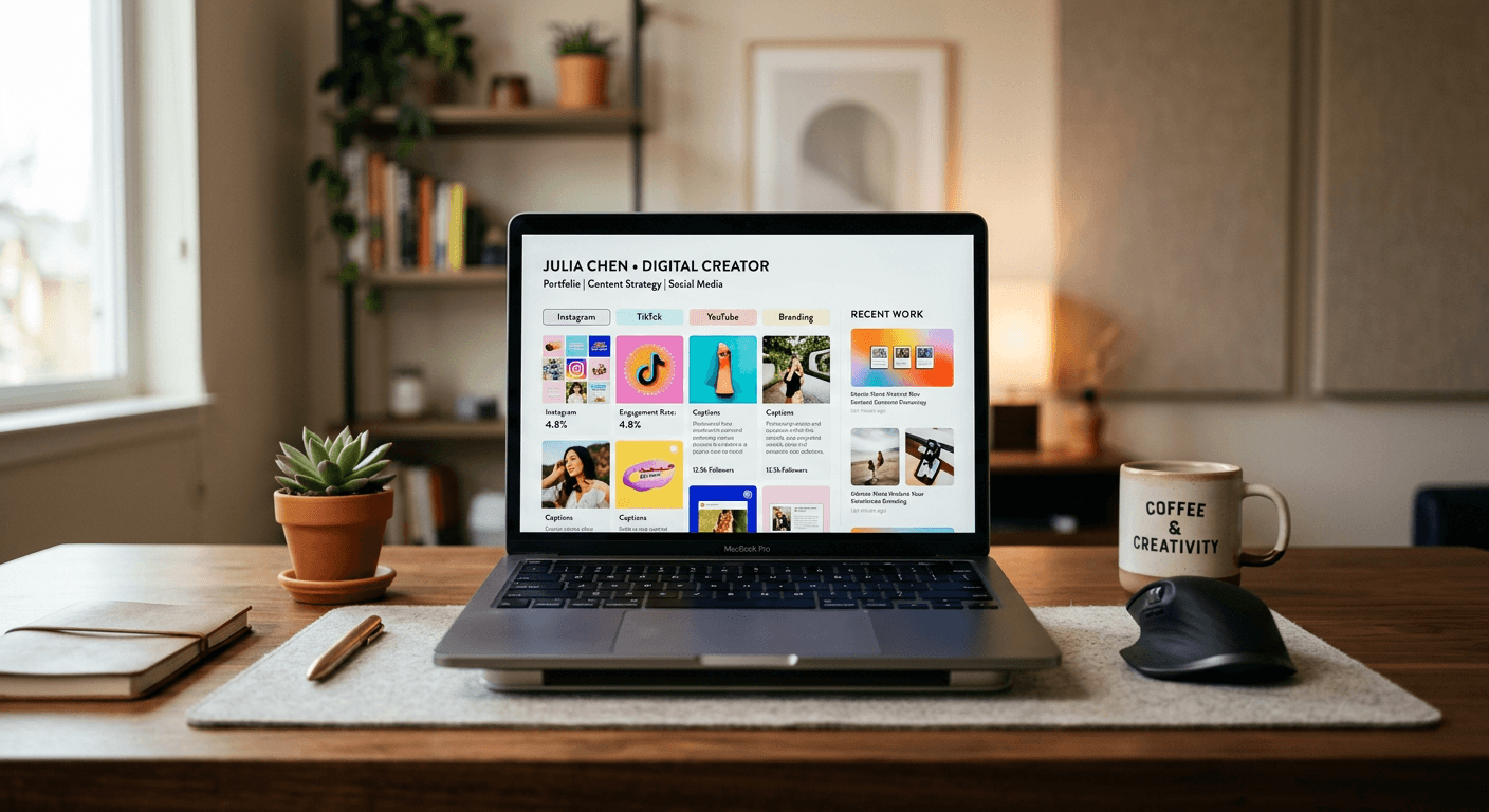 How to Build a Professional Social Media Portfolio in 2026